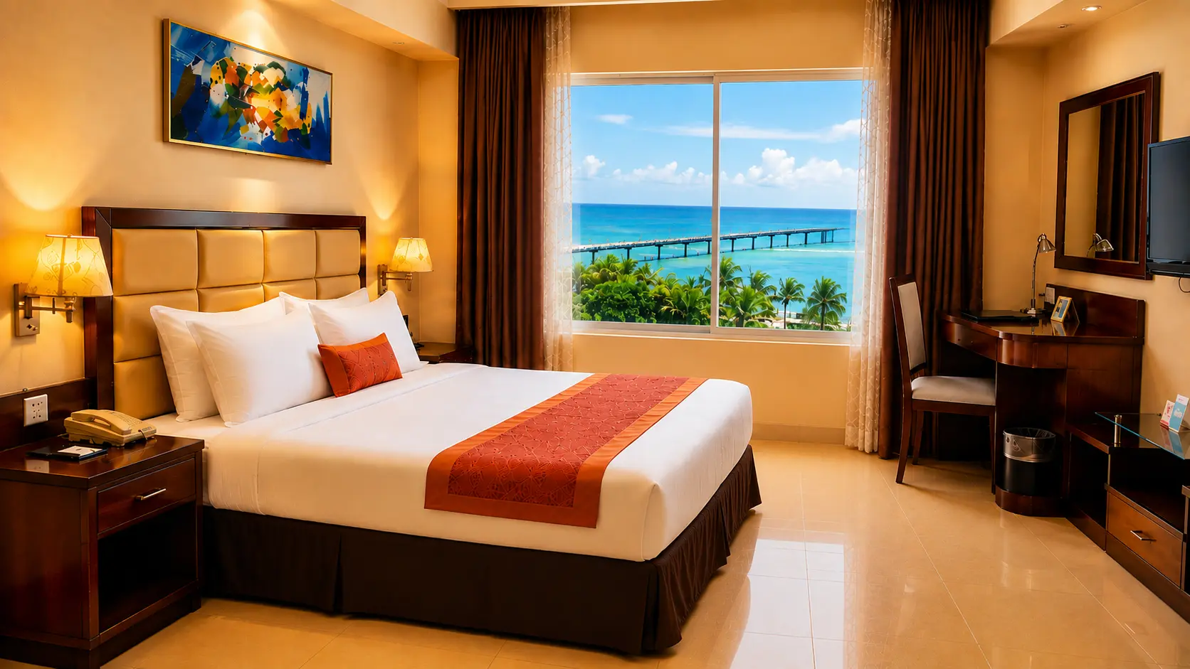 Premier King Sea View at Sea Pearl Beach Resort & Spa